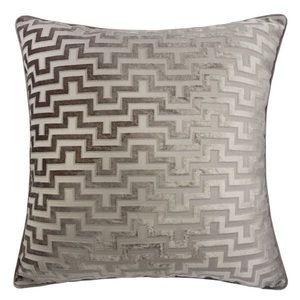 Homey Cozy Heavy Cut Velvet Throw Pillow Cover 20x20